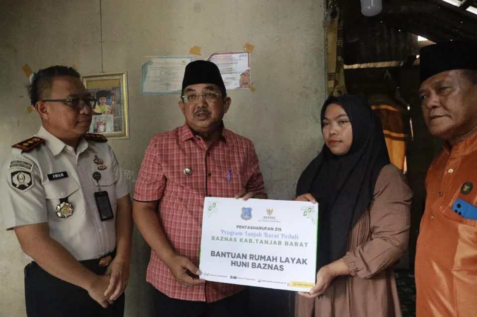 Bupati Tinjau Rumah Tak Layak Huni, Kolaborasi BAZNAS dan Lapas untuk Perbaikan