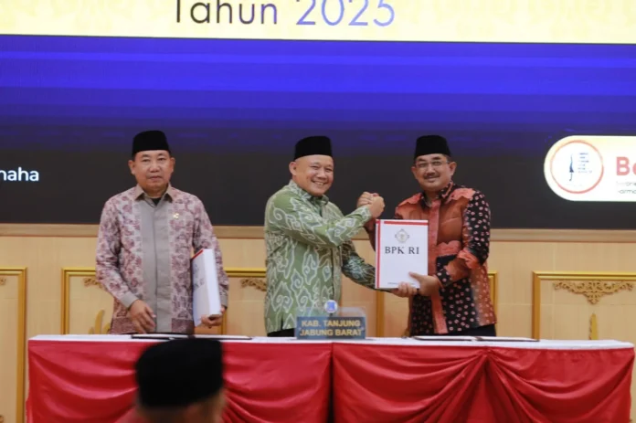 Kabupaten Tanjung Jabung Barat Raih Opini WTP Kedelapan Kalinya, Bukti Konsistensi Pengelolaan Keuangan
