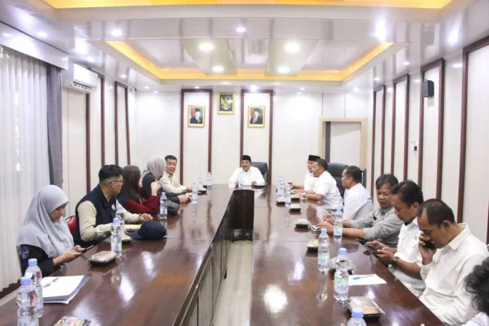 Bupati Anwar Sadat Pimpin Audiensi Pembentukan Kantor Daops Karhutla, Sinergi dengan TNI-Polri dan MPA Diperkuat